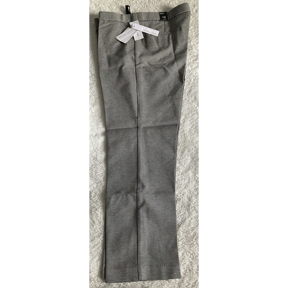 Amanda + Chelsea Wm’s Modern Fit Stretch Comfort Waist Ankle Dress Pants Sz 12